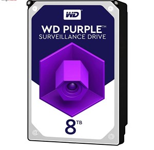 هارددیسک اینترنال وسترن دیجیتال مدل Purple WD82PURZ ظرفیت 8 ترابایت