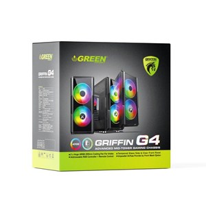 کیس کامپیوتر گرین مدل GRIFFIN G4 | گارانتی اصالت و سلامت فیزیکی کالا