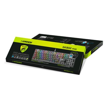 کیبورد مخصوص بازی گرین مدل GK802-RGB